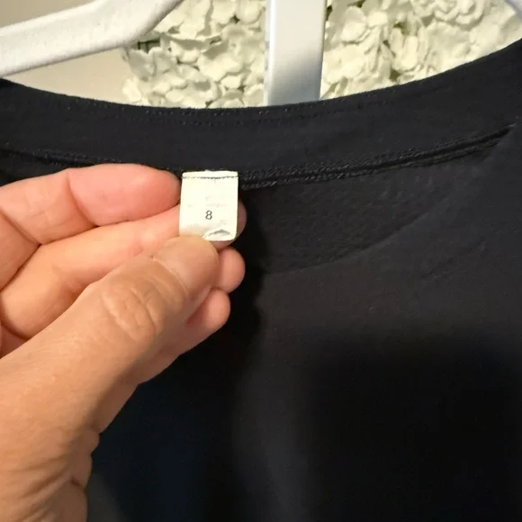 Lululemon Ventilated Mesh-Back Running Black Long Sleeve Top - Picture 3 of 4